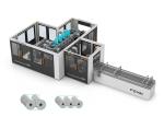 3 Lanes Tissue Paper Manufacturing Unit , 25mic Toilet Paper Production Line