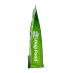 Custom Logo Heavy Duty Large Flat Bottomed Pet Food Bags With Zipper For Dry Pet