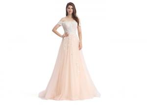 China Fishtail Long Party Prom Vintage Lace Dress Shining Beaded Sexy V - Neck See Through Style on sale