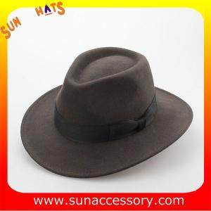 Wholesale Vintage hot sale mid brim hats wholesale for ladies,100% Australia wool felt hats factory from china suppliers