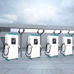 Wholesale Floor Mounted Smart EV Car Charger , Fast Charging EV Station 60KW OEM from china suppliers