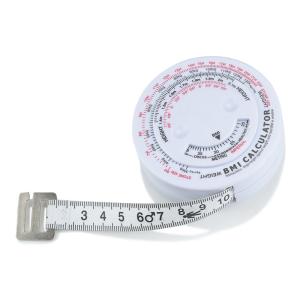 Wholesale 150cm Retractable BMI Body Mass Tape Measure For Body Fitness Weight Loss Measurement from china suppliers