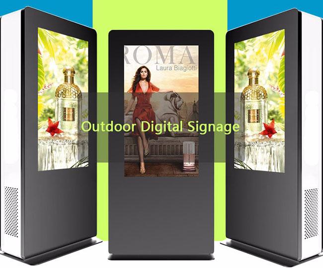 IP65 waterproof Outdoor LCD Display Digital Signage Advertising Media Player