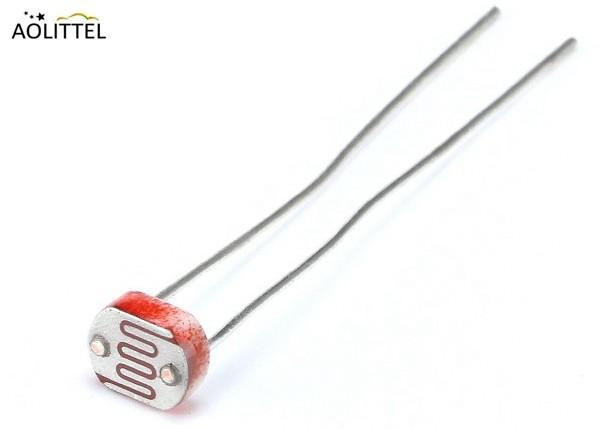 Sesitive Round Diameter 5mm Photocell Cds Photoresistor Light Sensor GM55 Series
