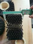 Industrial Interlocking Cylinder Brush Gear Type Combined Roller Brush