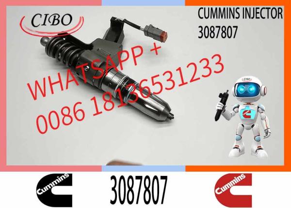 Diesel engine parts common rail fuel injector 3411764 3087733 3087807 for