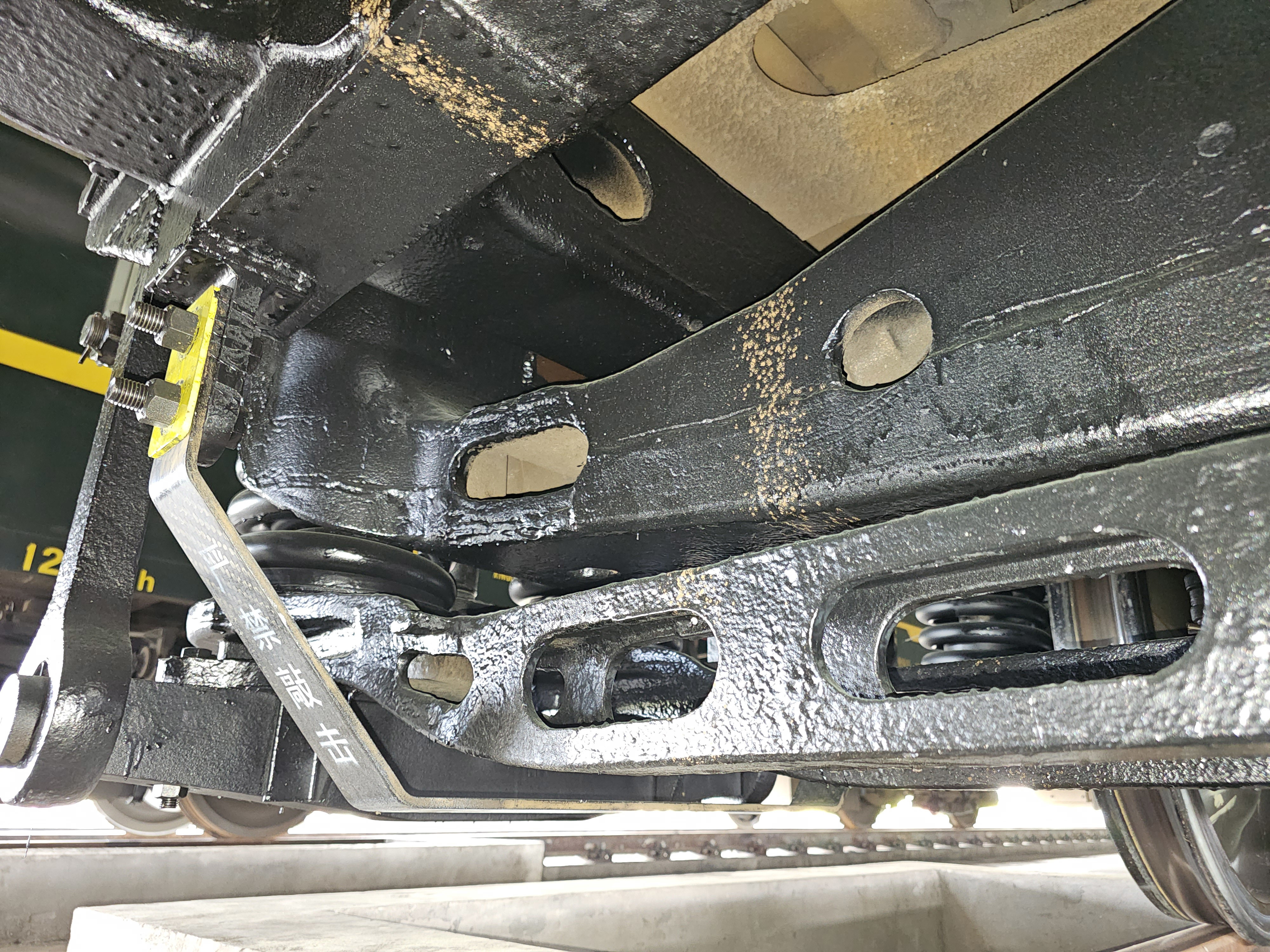 Locomotive Bolster And Side Frame With Russia Certificate Railway Bogie Parts