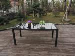Outdoor / Indoor Rattan Garden Dining Sets , Country Style Table Set