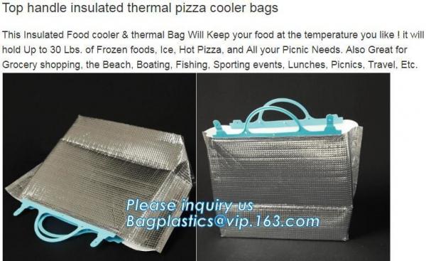 cooler bag waterproof oxford shoulder bag ice pack thermal picnic lunch box vehicle insulation bag for meal drinks pack
