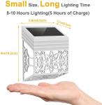 Outdoor Waterproof Solar Garden Light Decoration Solar Wall Lamp For Park Patio