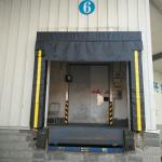 Sponge Dock Seals and Shelters Rolling Formed Galvanzied Steel Frame