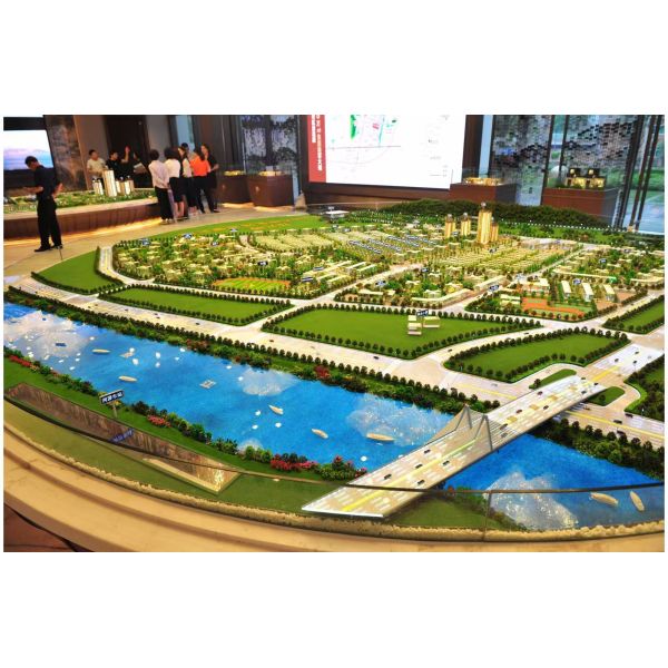 1:100 Models Architectural Building Scale Model Residential Waterfront Development