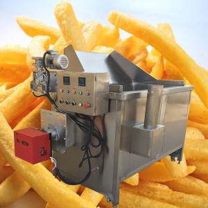 Wholesale Gas Heating Auto Lifting Basket Tornado Potato French Fryer Machine for Belgian Fries from china suppliers