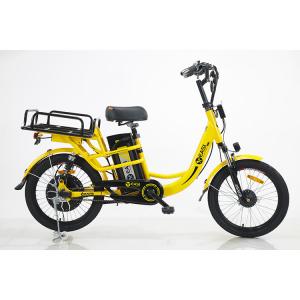Wholesale Electric Cargo Bike For Delivery Steel Frame 48V 400W Brushless Motor Lithium Battery from china suppliers