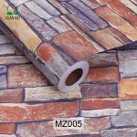 Fireproof 3D PVC Vinyl Wallpaper Self Adhesive Washable Brick Wallpaper 3D