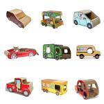 Red Car Shaped Cat Scratcher Nest Wear Resistant Cardboard Cat Scratcher Car