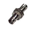 Silver Fiber Optic Adapters SM/MM ST Fiber Coupler Reusable