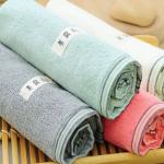 Fashionable Bamboo Fiber Facial Cleansing Towel for High Absorption