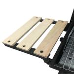 Professional Restaurant Charcoal Grill Gas BBQ with Powder Coated Vertical Style