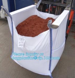 Wholesale polypropylene woven plastic jumbo bag pp big bag for sand, building material, 500kg-1000kg PP Woven Jumbo Bag Big Bag wi from china suppliers