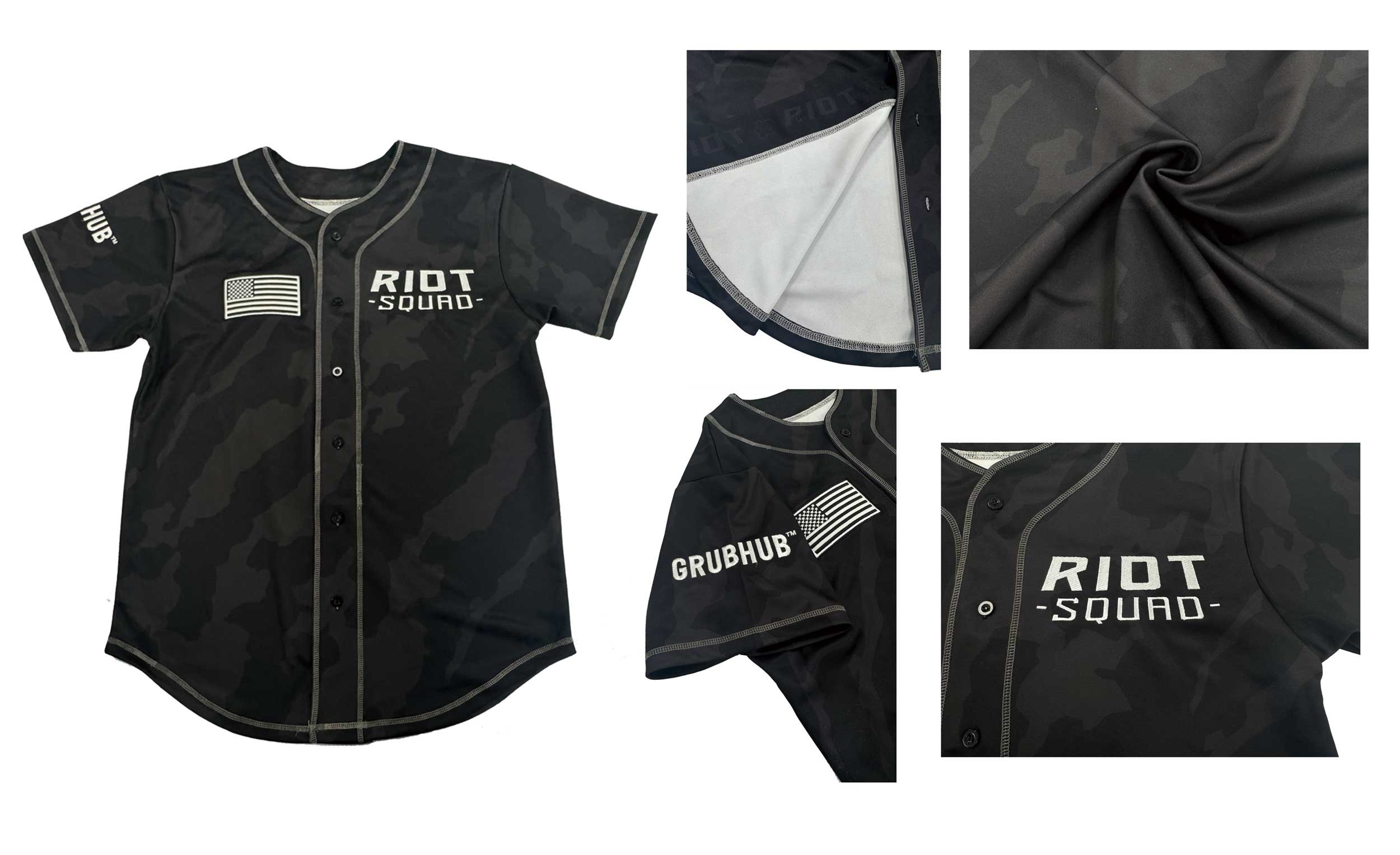 Customized Team Name Blank Baseball Jerseys Solid Color For Men