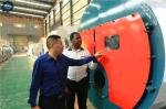2000kg / H 2t 10 Bar Industrial Gas Oil Fired Horizontal Steam Boiler For Food