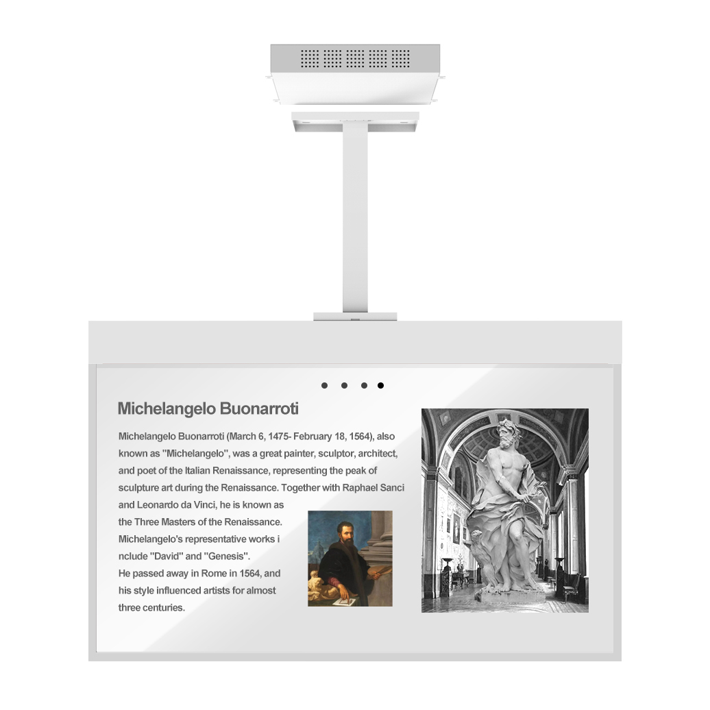55-inch OLED transparent display product image 1
