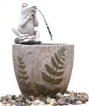 Distinctive Frog Water Fountain Outdoor Garden Fountains Environmental Friendly