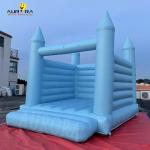 Custom Color Inflatable Bounce House Blue Adult Wedding Jumping Castle SGS ROHS