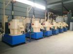 vertical ring die biomass wood pellet mill production line LSKJ550 1500kg per