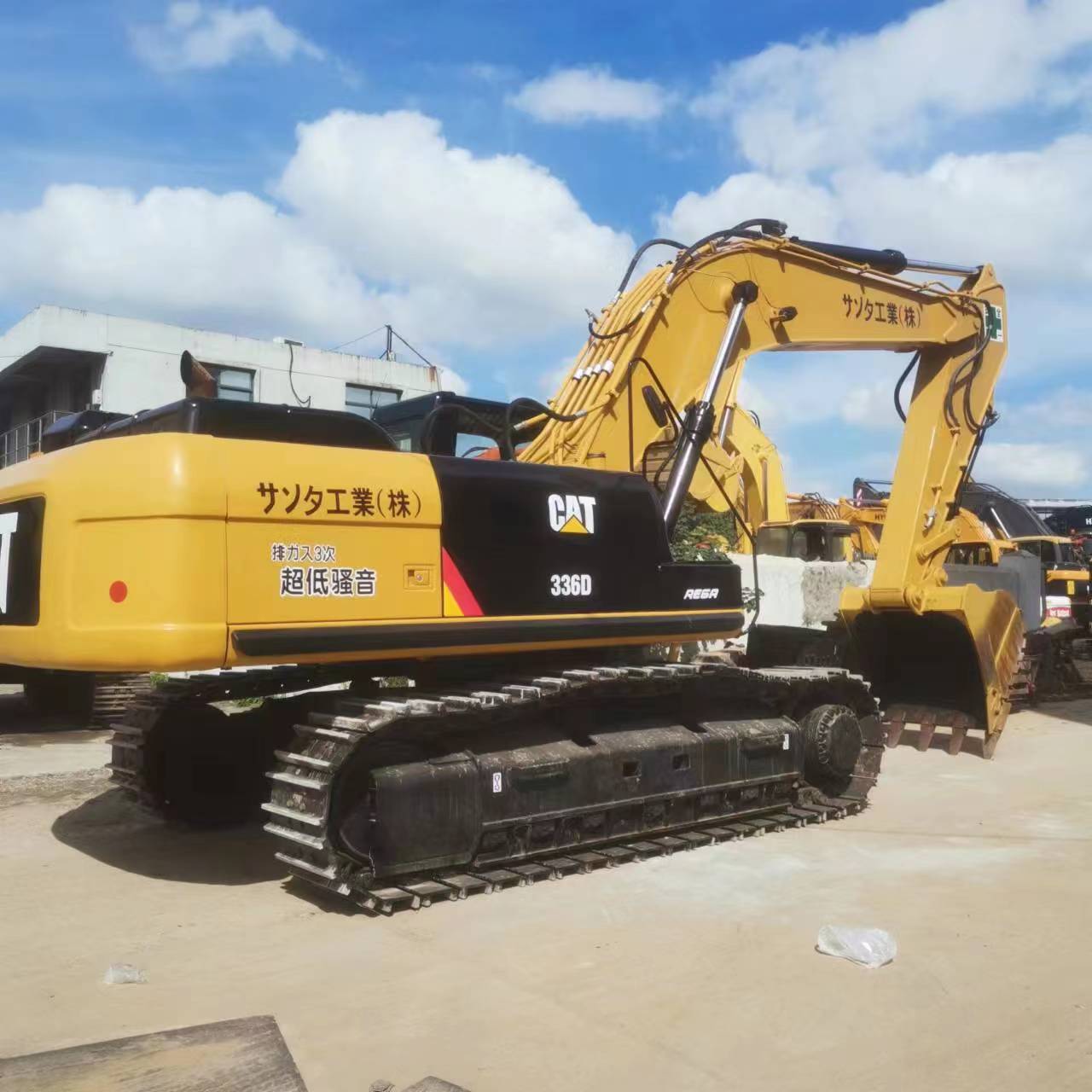 Good Condition 36 Ton Cat 336D Excavator Made in Japan with Original Hydraulic Cylinder