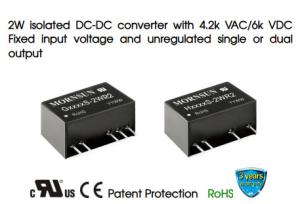 Wholesale 2W 5V Medical DC DC Converter Isolated H_S-2WR2 Series Low Insulation from china suppliers
