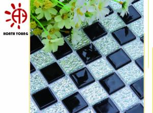 Wholesale HTY - TC 300 300*300 Natural Stone Metal Ceramic Mosaic Tile Selling Foshan Coating Factory from china suppliers