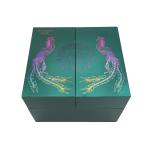 Double Door Cosmetics Paper Perfume Packaging Box Custom For Skin Care Products