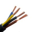 Professional 4 Sq MM Flexible Electrical Cable Wire , 3 Core Cable RVV-450/750V