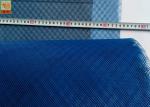 Industrial Plastic HDPE Vacuum Infusion Mesh Diamond Shaped Hole Bule Color