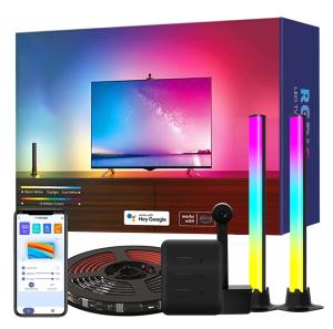Wholesale RGBIC LED Light Bar For TV Behind Voice Activated Color Changing ODM OEM from china suppliers