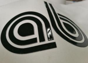 Wholesale Factory Custom 3D brand logo sillicon heat press transfer labels from china suppliers