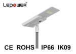 Integrated Solar Outdoor LED Street Lights 60 Watts Controller Reflector Battery