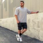 Custom Mens Oversized T-Shirt Heavyweight Hip Hop Men Cotton Spandex T-Shirt