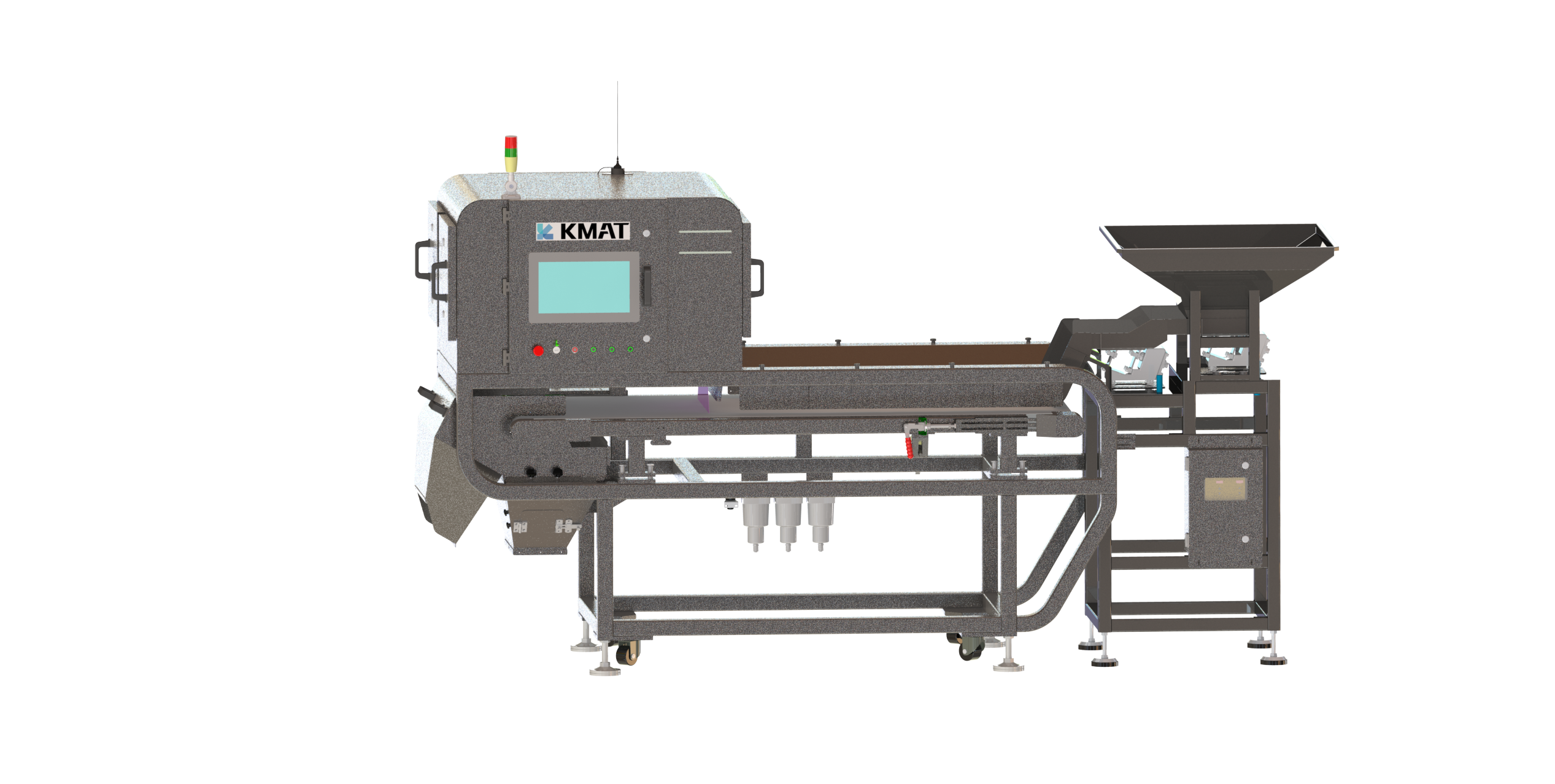 Wholesale Dried Seaweed Plate automatic AI color sorting machine, equipped with a precise camera, used for product sorting from china suppliers