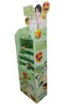 5 Layers Cardboard Retail Floor Displays Stands Multiscene Lightweight