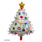 Wholesal Merry Christmas Foil Balloon Christmas Tree Shape Snowman Star