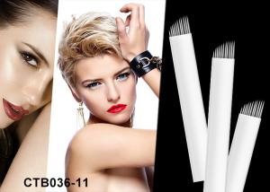 Wholesale White 0.18mm Microblading Needle Flexible Blade For Eyebrow Tattoo from china suppliers