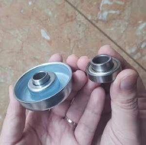 Wholesale Flange Mounted Stamped Bearing Ball Iron Bearing 6003zz Zinc Coated from china suppliers