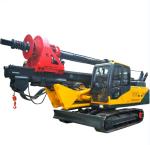 110kw 15m Crawler Lock Rod Water Well Rotary Drilling Rig For Construction