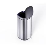 Living Room 20L Satin Stainless Steel Smart Sensor Household Automatic Trash Can