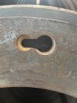 Prestressed Concrete joint plate spun pile D300x180x12x6holesx7.1mm
