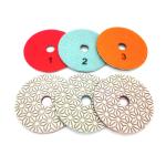 Wet Flexible Resin 4 Inch Grinder Polishing Pads 100mm
