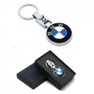 Wholesale Premium BMW car logo key chain for men gift, Luxurious BMW auto logo coin holder key ring, from china suppliers